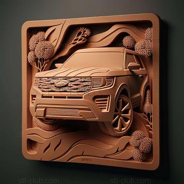 3D модель Ford Explorer (STL)